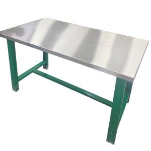 Clad Worktable with Mild Steel Frame